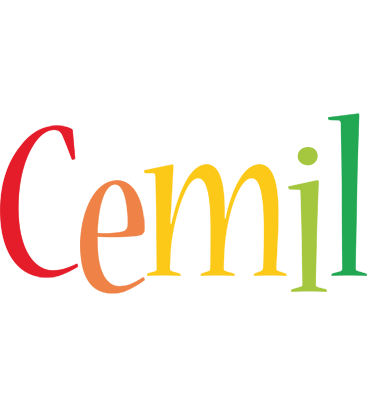 Cemil birthday logo