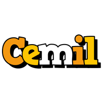 Cemil cartoon logo