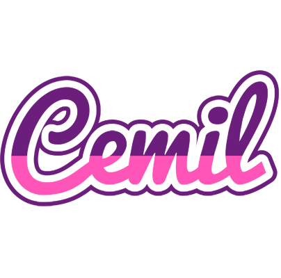Cemil cheerful logo