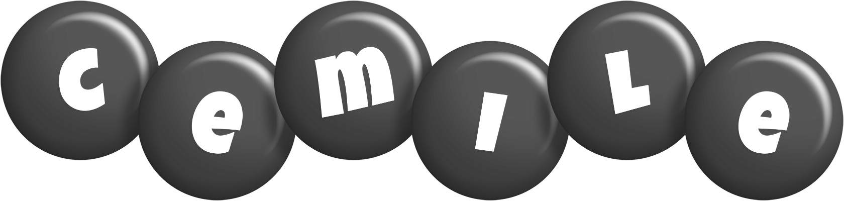 Cemile candy-black logo
