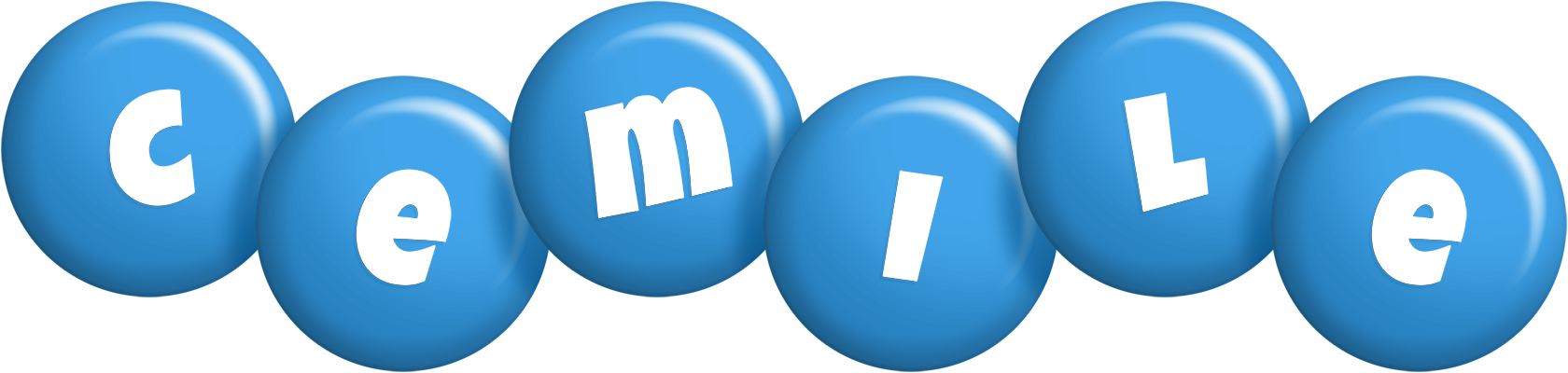 Cemile candy-blue logo