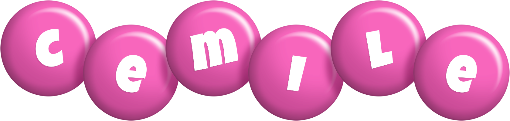 Cemile candy-pink logo