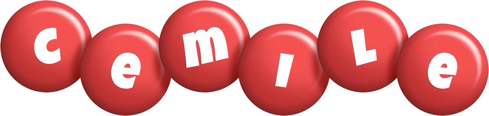 Cemile candy-red logo