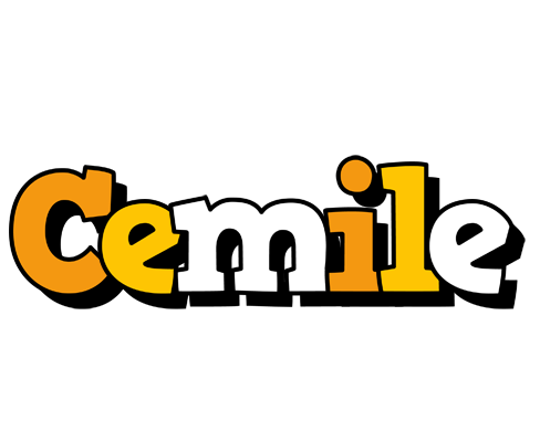 Cemile cartoon logo