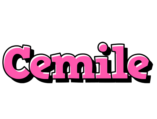 Cemile girlish logo