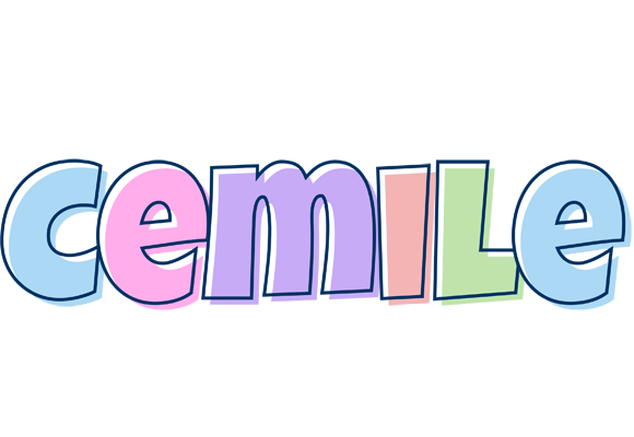 Cemile pastel logo