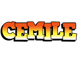 Cemile sunset logo