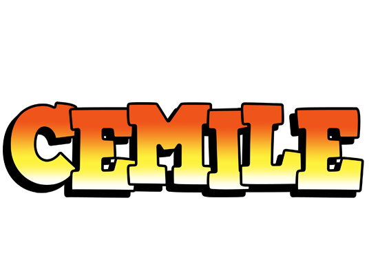 Cemile sunset logo