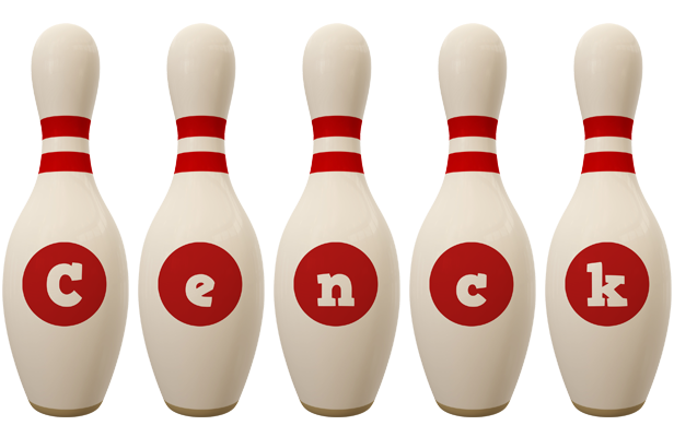 Cenck bowling-pin logo