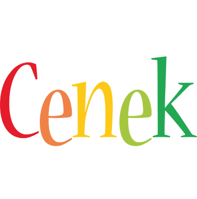 Cenek birthday logo
