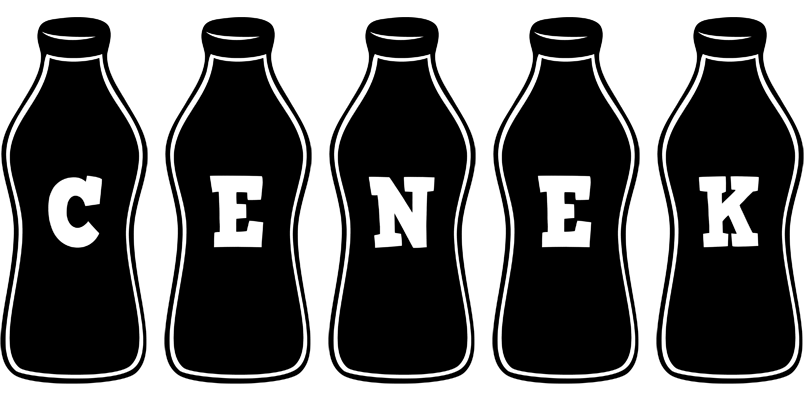 Cenek bottle logo