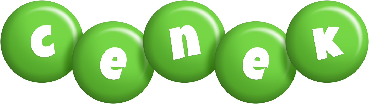 Cenek candy-green logo