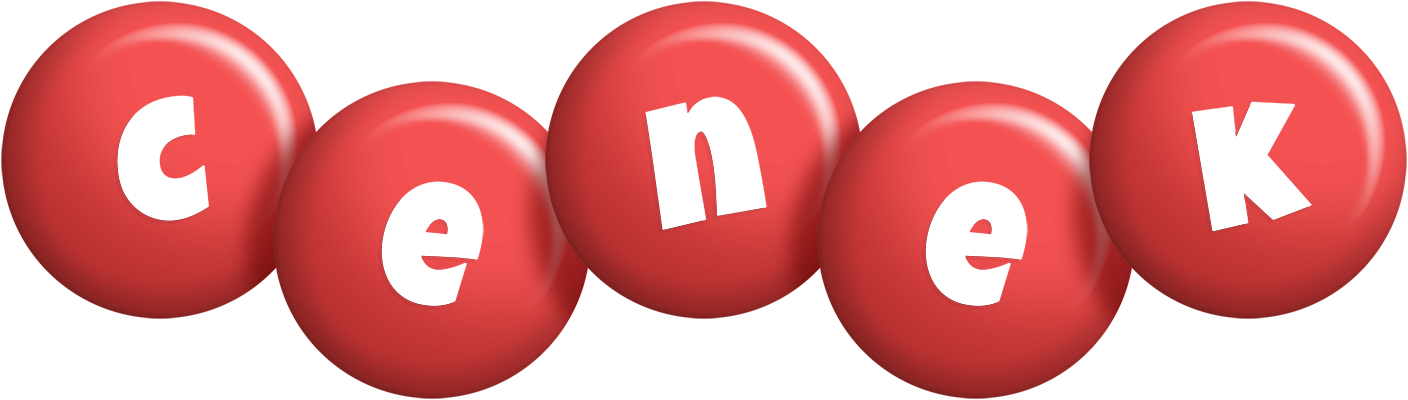 Cenek candy-red logo