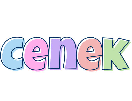 Cenek pastel logo
