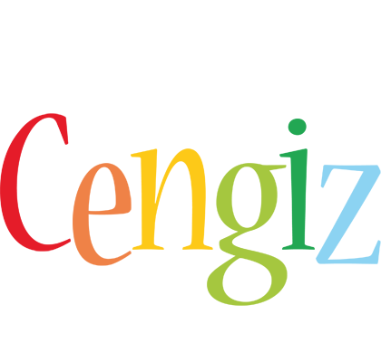 Cengiz birthday logo