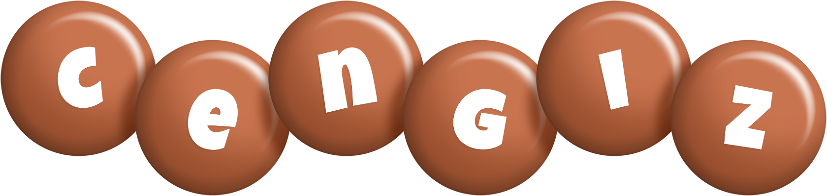 Cengiz candy-brown logo
