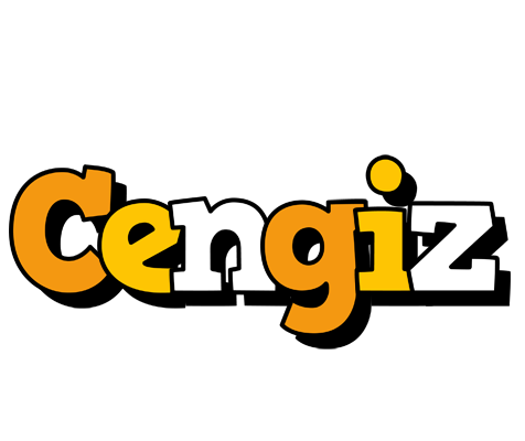 Cengiz cartoon logo