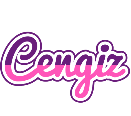 Cengiz cheerful logo