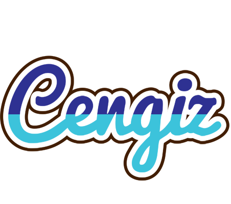 Cengiz raining logo