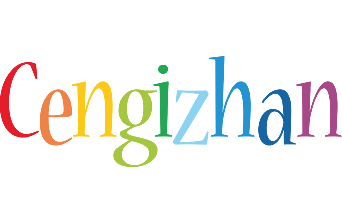 Cengizhan birthday logo