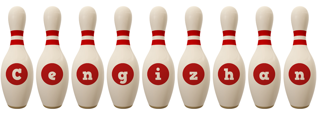 Cengizhan bowling-pin logo