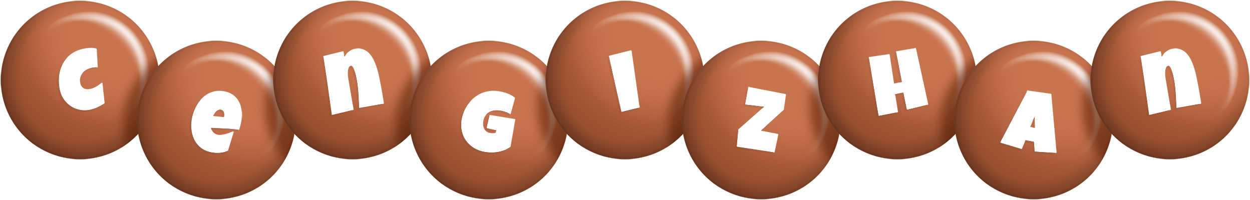 Cengizhan candy-brown logo