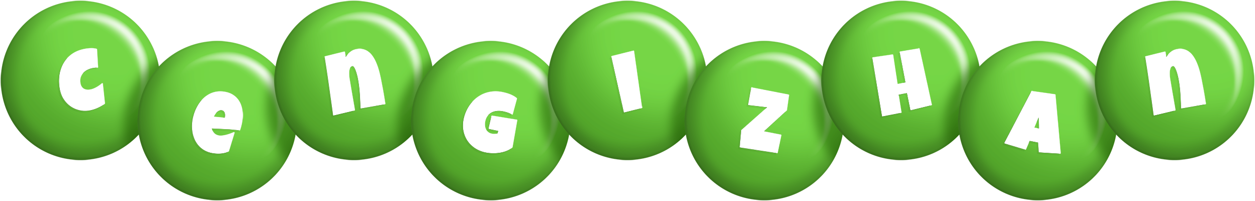 Cengizhan candy-green logo