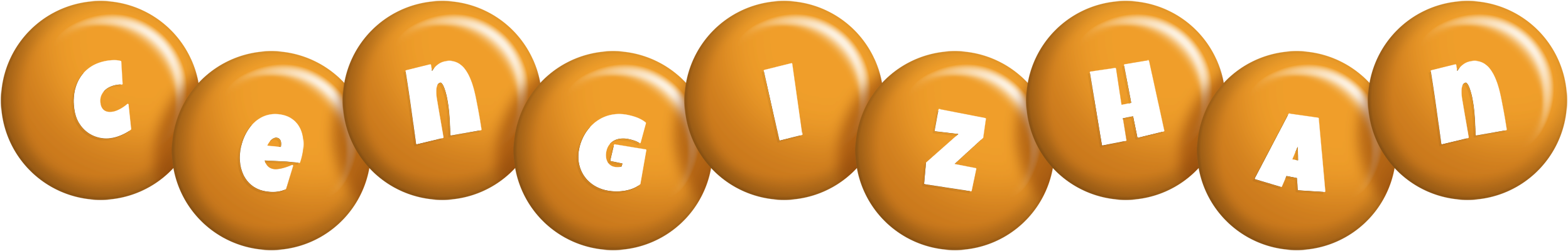 Cengizhan candy-orange logo