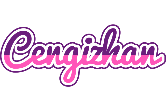 Cengizhan cheerful logo