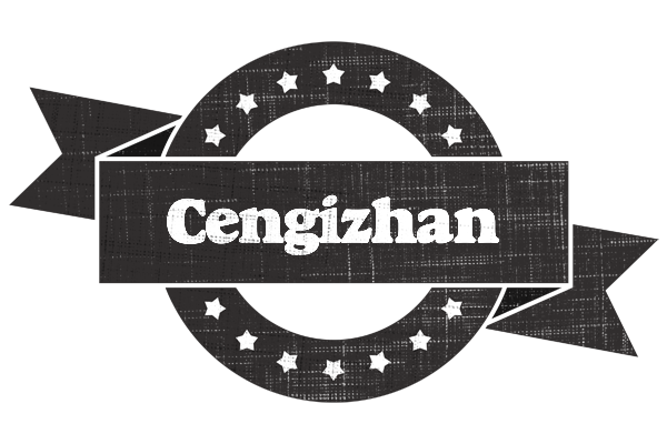 Cengizhan grunge logo