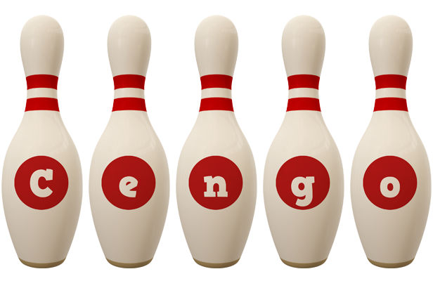 Cengo bowling-pin logo