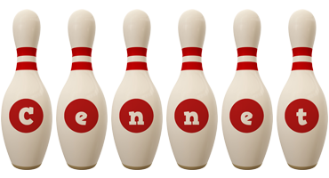 Cennet bowling-pin logo