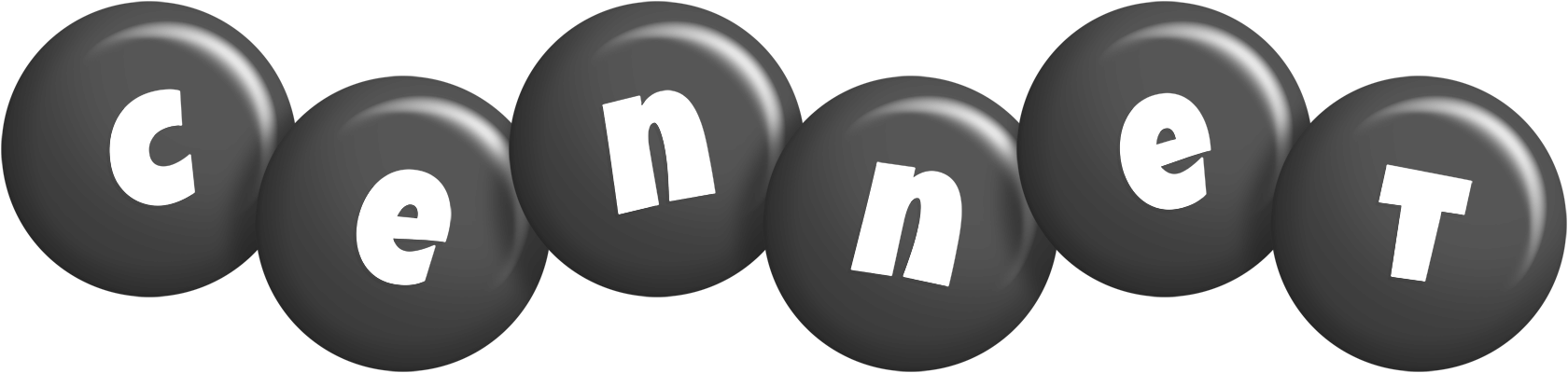 Cennet candy-black logo