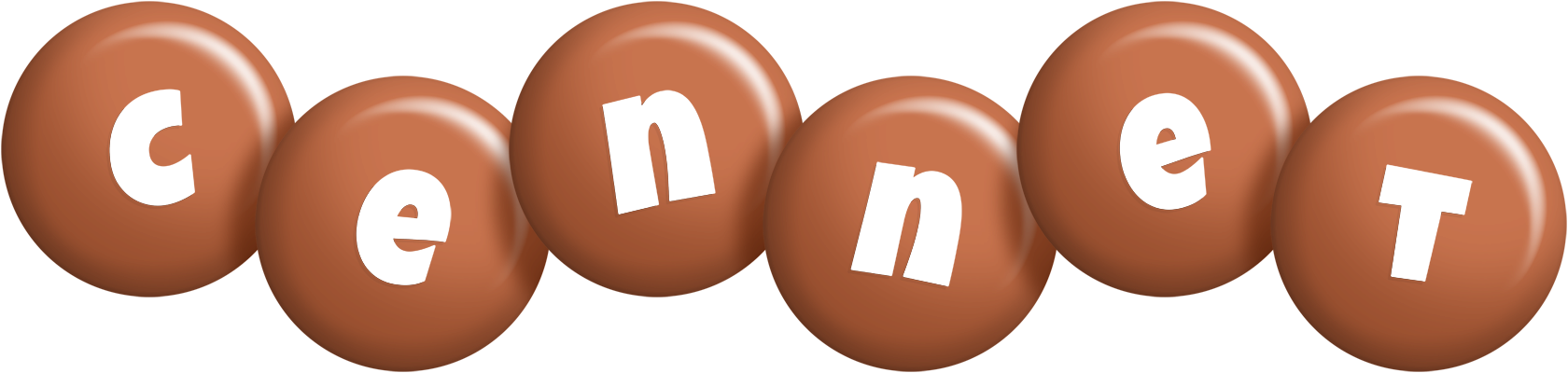 Cennet candy-brown logo