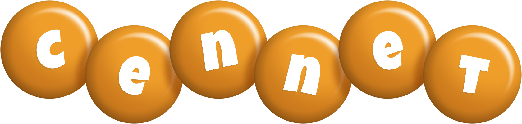 Cennet candy-orange logo