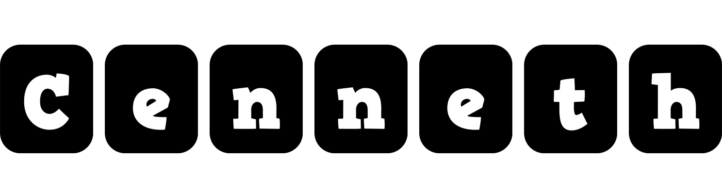 Cenneth box logo