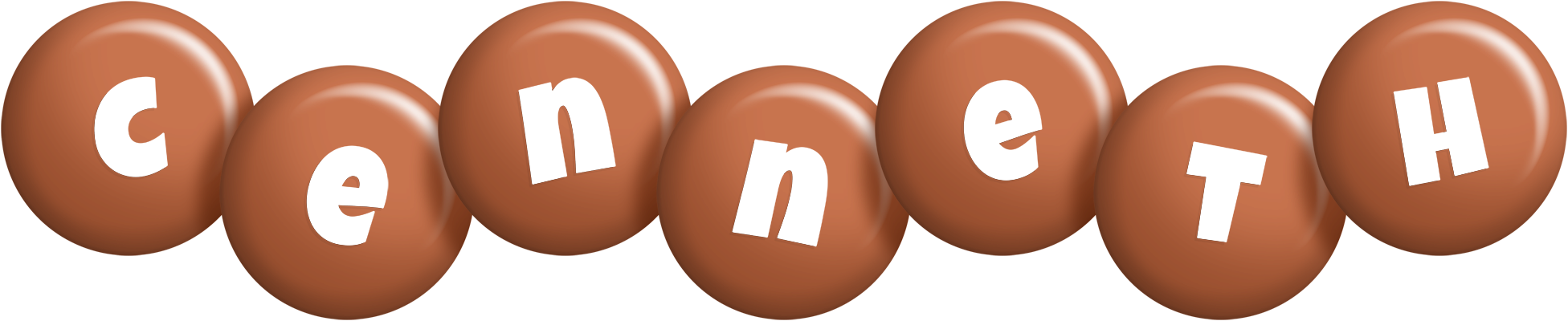 Cenneth candy-brown logo