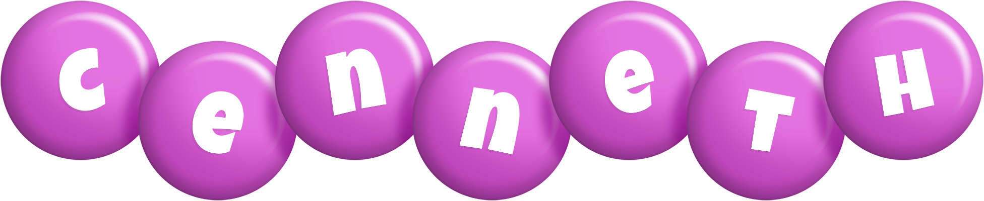Cenneth candy-purple logo