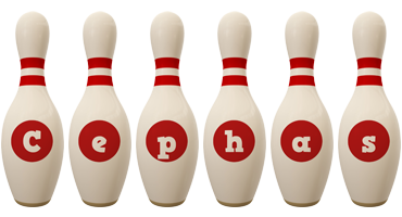 Cephas bowling-pin logo