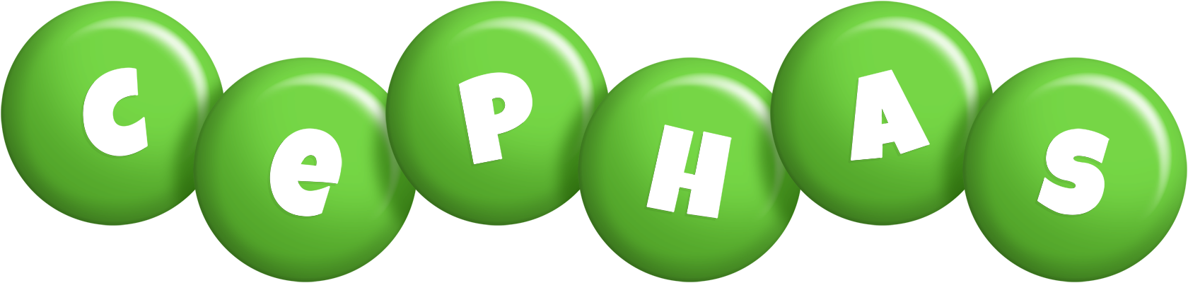Cephas candy-green logo