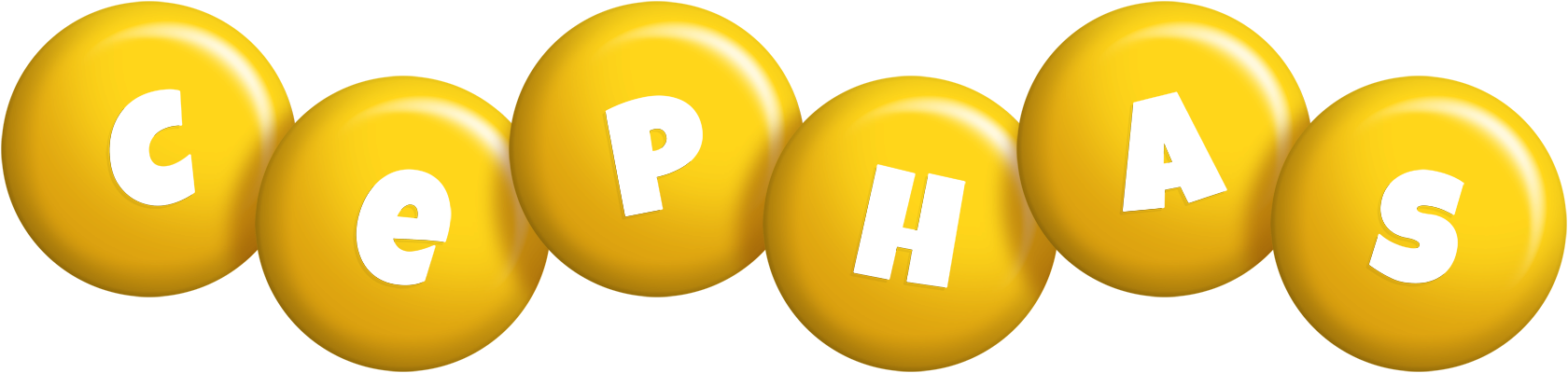 Cephas candy-yellow logo