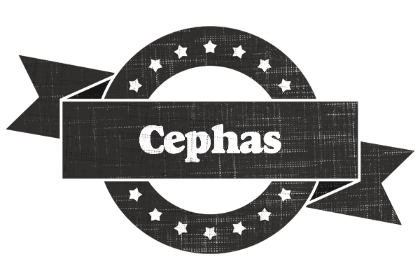 Cephas grunge logo
