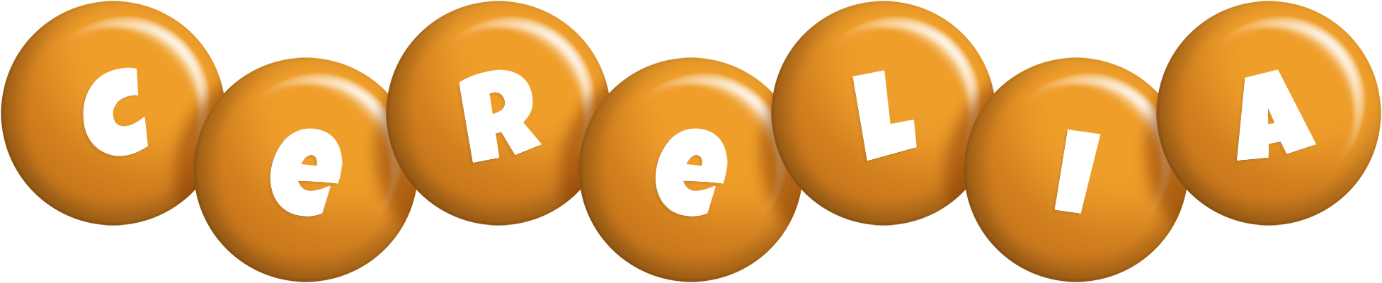 Cerelia candy-orange logo