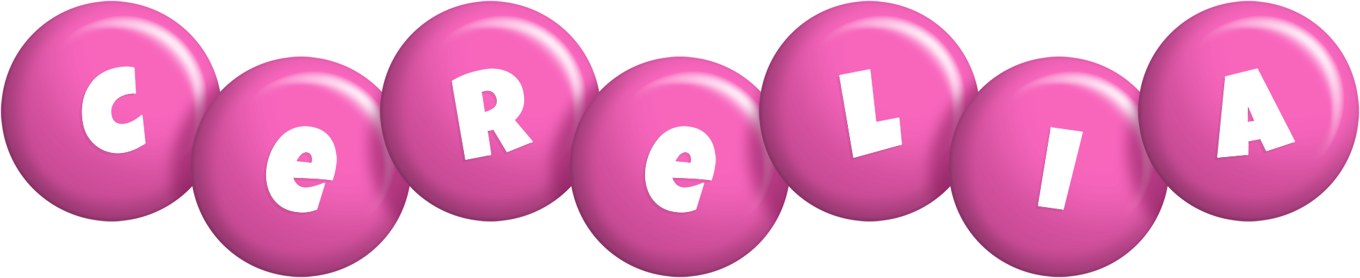 Cerelia candy-pink logo
