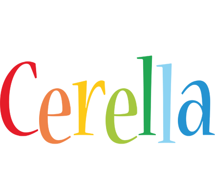 Cerella birthday logo