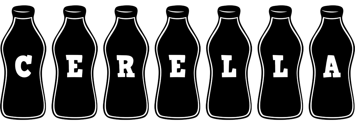 Cerella bottle logo