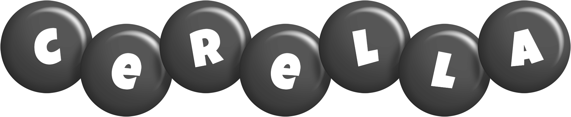 Cerella candy-black logo