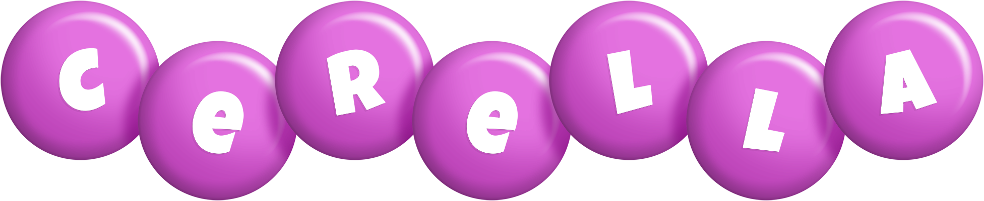 Cerella candy-purple logo