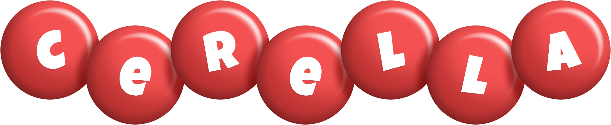 Cerella candy-red logo