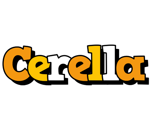 Cerella cartoon logo